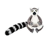 Lemur Plush Toy, Vivid And Detailed Design, 25cm, Wíld Républic Ring Tailed Lemur Plush, Stuffed Animals And Téddý Bears, Versatile Use, For Snuggling, Adding A Playful Touch To Your Space