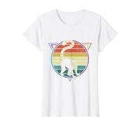 Lemur Vintage Lemur Lover Value Graphic T-Shirt, Women, White, L