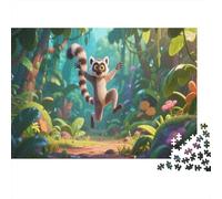 Lemur1000 Piece Jigsaw Puzzles for Adults Family Game Happy HourChallenging Home Decors Great Gift Idea38x26cm/1000pcs