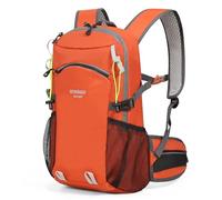 Lemuvlt 22L Hiking with Waist Pocket Biking Travel (Orange)