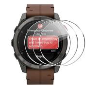 Lemxiee 2 Pack Tempered Glass for Garmin fenix 8 Pro 51mm Screen Protector Protection Film