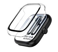 Lemxiee Case for Vivo Watch GT 2 Case with Tempered Glass Screen Protector Transparent Acrylic Protective Film