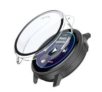 Lemxiee Cover for Garmin Venu 4 41mm Case with Tempered Glass Screen Protector Clear