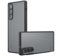 Lemxiee Cover for RedMagic 10 Air Case by Anti-fingerprint Anti-drop Anti-slip Flexible Silicone + Hard Acrylic case black