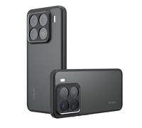 Lemxiee Cover for Xiaomi 15 Case with Anti-fingerprint Anti-drop Anti-slip Flexible Silicone + Hard Acrylic case for Xiaomi 15 Black