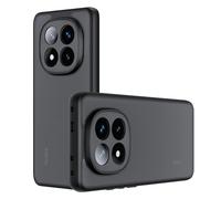 Lemxiee Cover for Xiaomi POCO X7 & Redmi Note 14 Pro 5G Case by Anti-fingerprint Anti-drop Anti-slip Flexible Silicone + Hard Acrylic case for Xiaomi POCO X7 & Redmi Note 14 Pro 5G Black