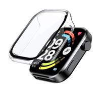 Lemxiee Cover for Xiaomi Redmi Watch 6 Case with Tempered Glass Screen Protector