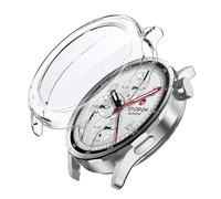 Lemxiee Cover for Xiaomi Watch S5 46mm Case with Tempered Glass Screen Protector