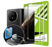 Lemxiee Tempered Glass for HONOR Magic V5 Screen Protector [2+1 Pack] Camera Lens Protector Film + HD Tempered Glass Screen Protector