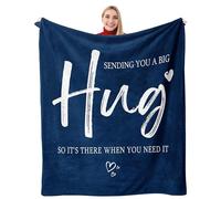 lemzcen Get Well Gifts for Women, Inspirational Gifts for Women/Men, Healing Hug Blanket, Thinking of You Gifts, Sympathy/Breast Cancer Gifts/Feel Better Gifts for Women Men Throw Blanket 60"X50"