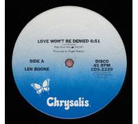Len Boone - Love Won't Be Denied