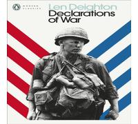 Len Deighton Declarations of War Paperback Book Len Deighton Multicolor