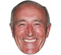 Len Goodman (Big Grin) Celebrity Mask, Flat Card Face, Fancy Dress Mask