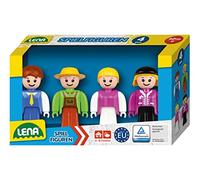 Lena 04491 Rider Set with 4 Fully Articulated Figures, Action Figures Accessory Pack TRUXX² Vehicle Series, Action Figures for Indoor and Outdoor Use, for Children from 12 Months, 4 Toy Figures Set2
