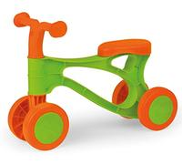 Lena 07145 Eco My First Scooter, Balance Bike Green Orange, Seat Roller with Steel Axles, Balance and Running Training, Roller Speedster Approx. 48 cm, Walker for Children from 18 m