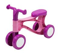 LENA 07166 First, Pink/Purple sit-on Scooter with Steel axles to Train Balance, Learning-to-Walk Assist for Toddlers from 18 Months