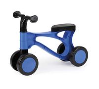 Lena 07168 First, Blue and Black, sit Steel axles, Baby Scooter to Train Balance, Learn-to-Walk aid for Toddlers from 18 Months