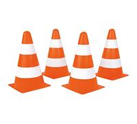 Lena 61249 Pylons Set Orange/White 13 x 13 x 22 cm