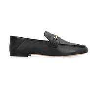 Lena Leather Loafer, female, Michael Kors, Loafers, Black, 7 UK, Shoes 7 UK