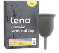 Lena Menstrual Cup - Soft Reusable Period Cups for Women - Small, Gray