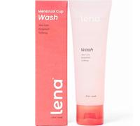 Lena Menstrual Cup Wash - Intimate Wash & pH Balance Feminine Wash, Feminine Care Period Kit, Naturally Scented, Menstrual Disc & Period Cup Cleaner - Travel Size - 90ml