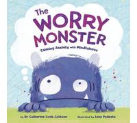 Lena Podesta Worry Monster Hardback Book Lena Podesta Multicolor