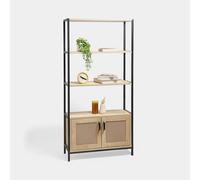 Lena Rattan Effect Book Shelf