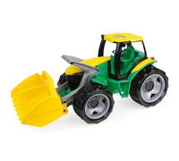 Lena Tractor with Front Loader (Large, Green/ Yellow)
