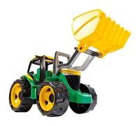 Lena Tractor with Front Loader (Large, Green/ Yellow)