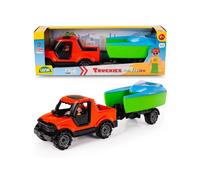 Lena Truckies Pickup Off-Road With Trailer And Boat Top Quality