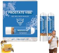 Lenaro Prostavibe Bee Wellness Inhaler,Lenaro Prostavibe Honey Delay Inhaler,Natural Bee Wellness Inhaler,Nasal Inhaler Nasal Inhaler for Prostate,Nasal Inhaler Stick,Restores Vitality (2 Pcs)