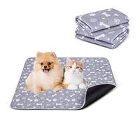 LENAUQ Puppy Pads, 2 Pack Washable Dog Pee Pads Pet Puppy Training Supplies Pads, 40 X 60cm Non-Slip Super Absorbing Whelping Pads for Dog Housebreaking Supplies - Grey