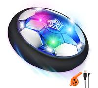 lenbest Hover Football -Boy Toys, Football Gifts for Boys - Rechargeable LED Air Power Floating ball with Whistle - Indoor Outdoor ball Games - Kids Toys for 2 3 4 5 6 7 8 9 10 year old