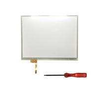 Lenboes Front Outer Panel Touch Screen Digitizer Repair Replacement Glass Lens (NO LCD Screen) with Y-Tool for Nintendo New 2DS XL LL
