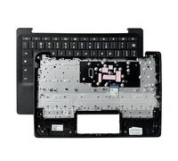 lenboes Laptop Palmrest Upper Case Top Cover with Keyboard Assembly Replacement for HP Fortis 11 G1m Chromebook MT8186 P24048-001