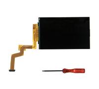 lenboes Original Top Upper LCD Screen Display Replacement for Nintendo New 2DS XL LL with Opening Tool