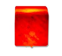 Lencarta Salt Lamp Pink Cube Himalayan Rock Salt Healing Crystals 100% Authentic Hand Crafted | LED Home Decor Dimmable Brightness | for Home Bedtime Nightlamp Base | USB Powered 500g