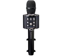 Lenco BMC-090 Karaoke Microphone With Built in Speaker And Effects - Black