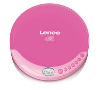LENCO CD-011 Personal CD Player - Pink, Pink