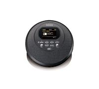 Lenco CD-500 Portable CD Player - Diskman - Bluetooth Walkman - DAB+ Radio - Anti-shock - Audio Book Function - Integrated Battery - Black
