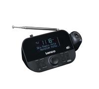 Lenco DAB+ FM Clock Radio with 2.6" LCD Screen and Snooze Function