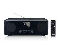 Lenco DAR-061 Dab+ CD Radio - Bluetooth 5.0 - Dab+ and FM PLL Receiver - LCD Display - Two Hours Wake Up - 2 x 10W RMS - Equalizer - Aux-In - 3.5mm - Black