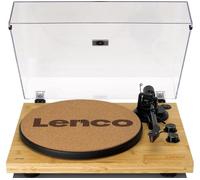 LENCO LBT-335 Belt Drive Bluetooth Turntable - Bamboo, Brown