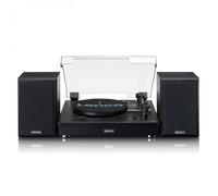 Lenco LS-101BK Turntable with Separate Speakers Black