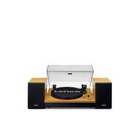 Lenco LS-300 Turntable with Speakers Bundle Wood