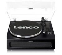 Lenco LS-430BK Turntable With Built-in Speakers - Black