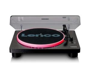 Lenco LS-50LEDBK audio turntable Belt-drive audio turntable Black