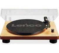 Lenco LS-50WD Wood Semi-Automatic Belt Drive USB Turntable