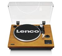 Lenco LS-55 Turntable with Integrated Speakers - Bluetooth Reception - Direct Coding of MP3 on Storage Media - 2 x 5 Watt RMS - USB Input - AUX - Brown