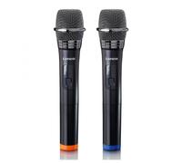 Lenco MCW-020 2 Wireless Mics with Portable Receiver